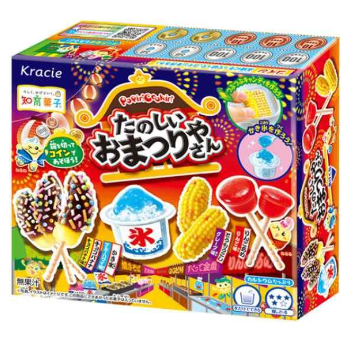 KRACIE Popin' Cookin' Fun Festival DIY Candy Kit 28.5G