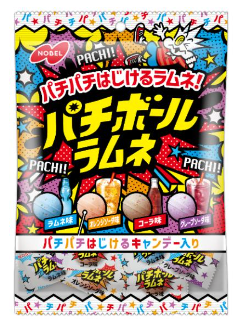 Nobel Pachi Ball Popping Soda Candy 60G