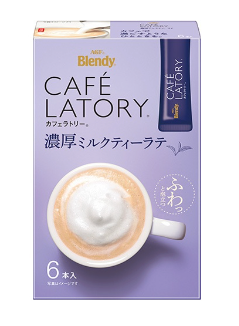 AGF Blendy Stick Cafe Latory Rich Milk Tea Latte 6P