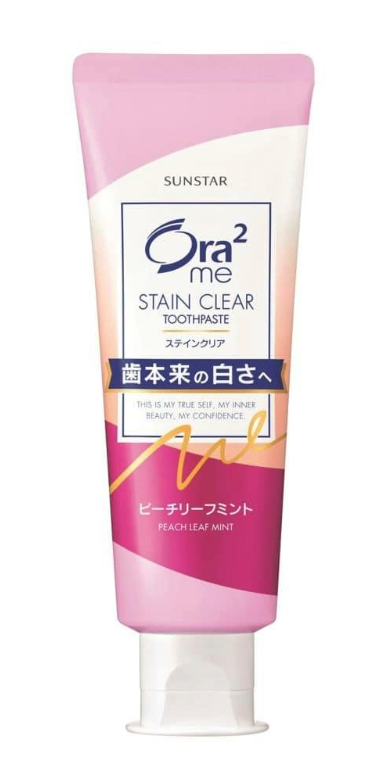 Ora2Me Stain Clear Paste (Peach Leaf Mint) 130g