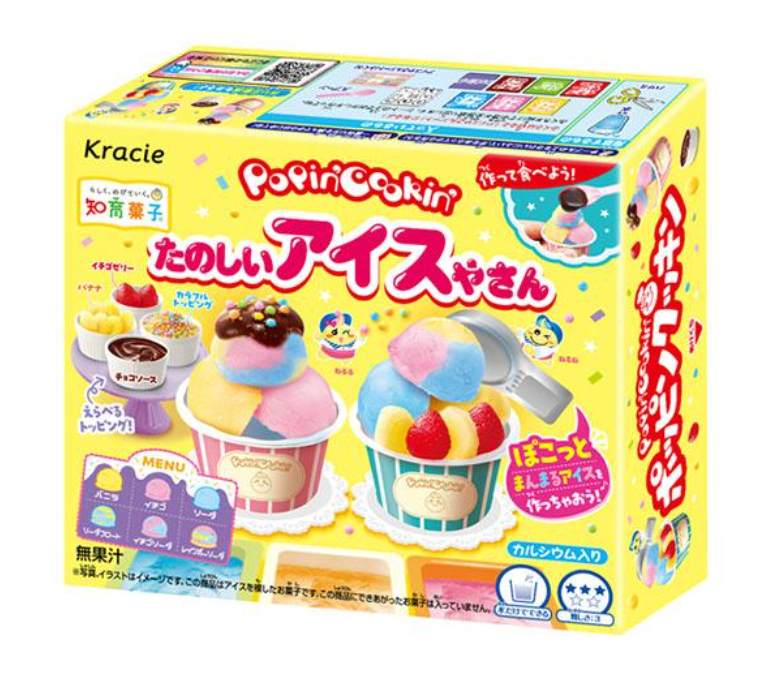 Kracie Poppin 'Cookin' Fun Ice Cream Shop 6g