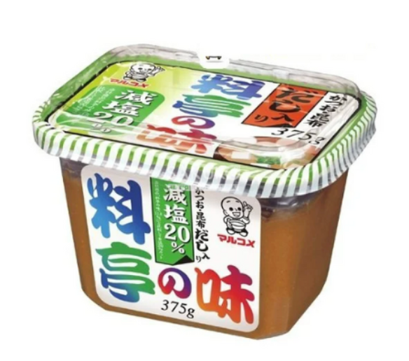 Marukome Miso With Soup Stock Bonito Kelp Less Salt 750g
