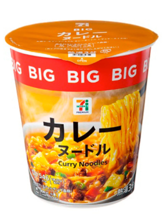7-11 Curry Big Cup Noodles 120G