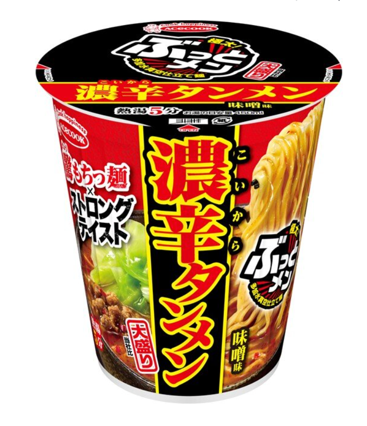 Acecook Big Bowl Spicy Veggie Noodles 101G