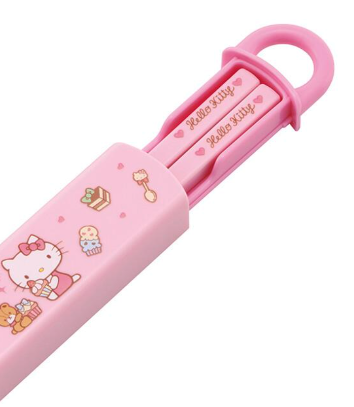 Sanrio Hello Kitty Chopsticks with Box Sweety pink