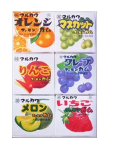 Marukawa Fruit 6 Marble Gum