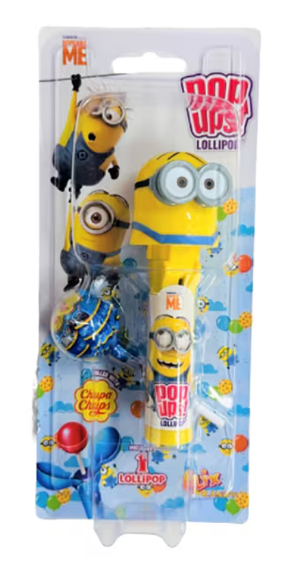 Chupa Chups Pop Ups Minions Dave Candy Holder – Minions Dave Design