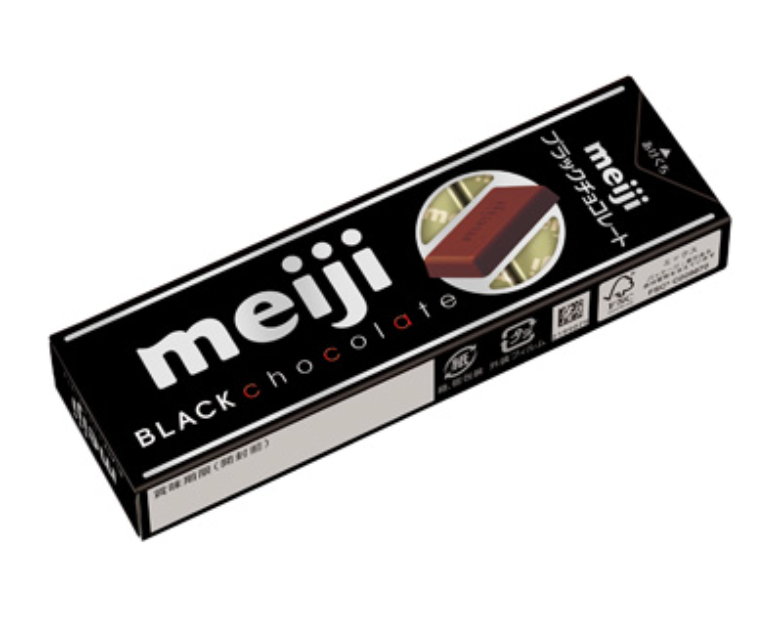 Meiji Black Chocolate Stick Pack – 41g