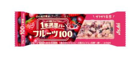 Asahi G Ippon Manzoku Bar – Fruit 100 Red