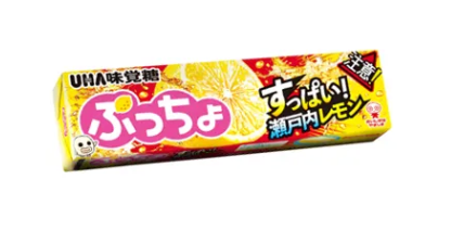 Kanro Puccho Stick – Sour Setouchi Lemon Flavor