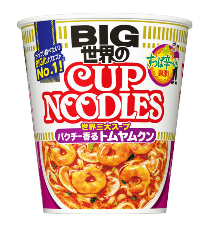 Nissin Cup Noodles – Tom Yum Kung with Coriander Aroma 100G