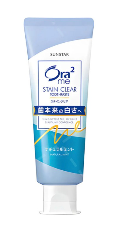 Sunstar Ora2 Me Stain Clear Toothpaste – Natural Mint (130g)