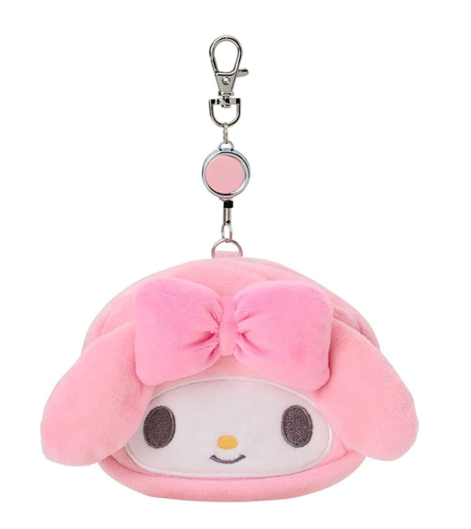 Sanrio Original Face-shaped Pass Case & Pouch - My Melody