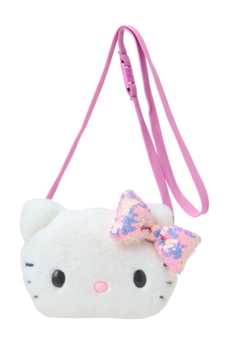 Sanrio Original Kids Face-shaped Neck Coin Case - Hello Kitty