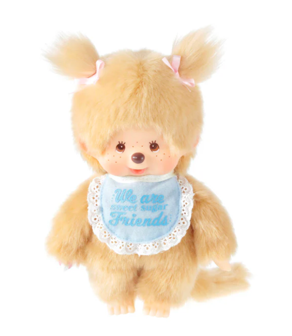 Monchhichi Sweet Sugar Brown Girl Small Plush