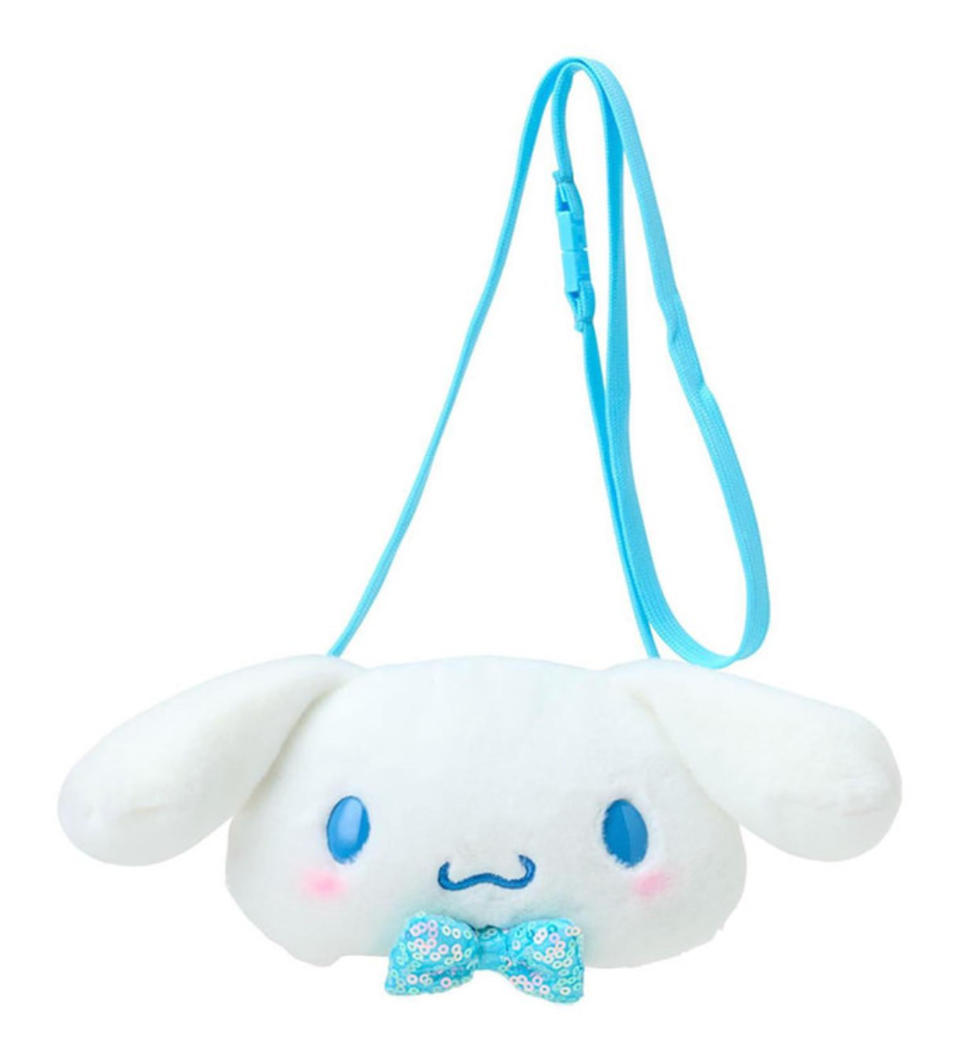 Sanrio Original Kids Face-shaped Neck Coin Case - Cinnamoroll