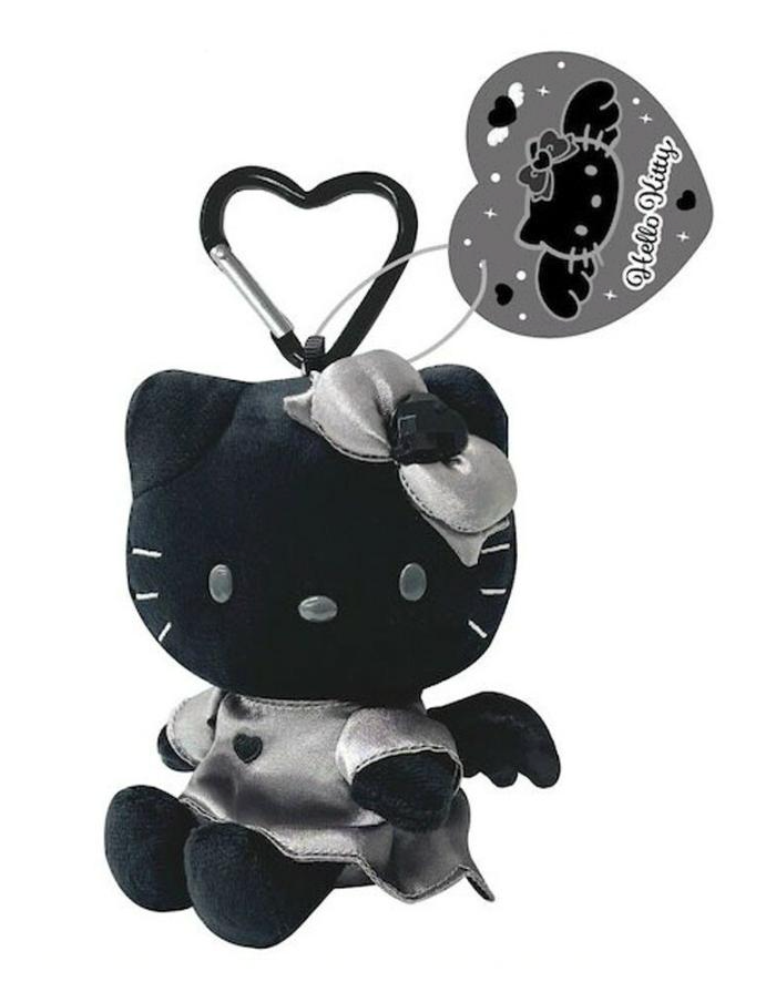 Sanrio Mascot Holder - Hello Kitty : Black Angel