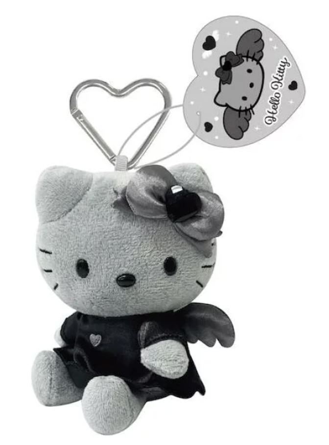 Sanrio Hello Kitty Angel Mascot Keychain: Gray