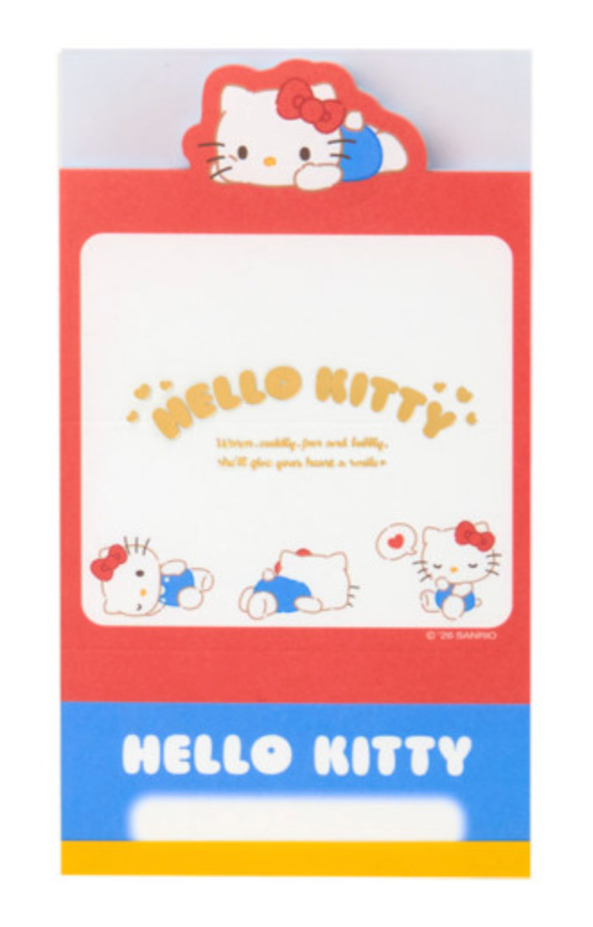 Sanrio Original Hand Delivery Memo - Hello Kitty