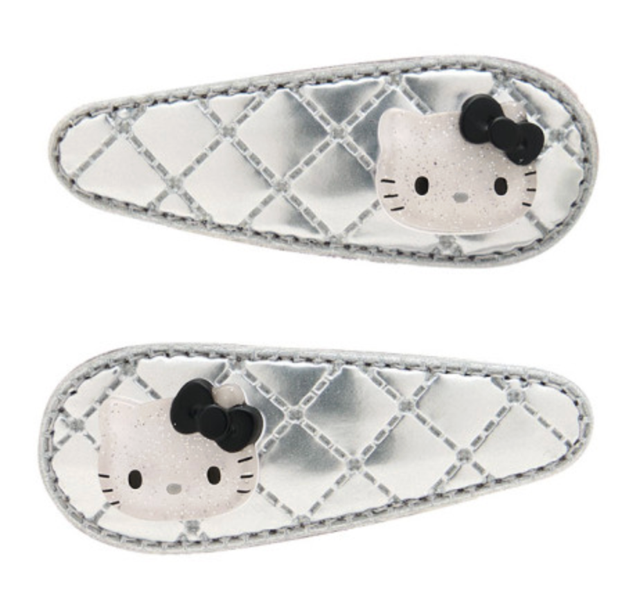 Sanrio Original Hair Pin Set - Hello Kitty : Metallic