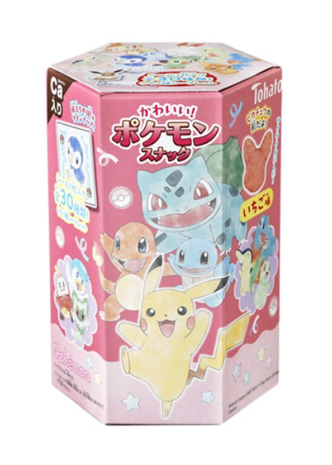 Tohato Pokémon Snack Strawberry Flavor 23g