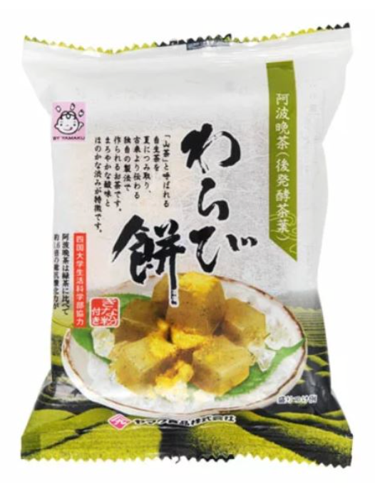 Yamaku Foods Awa Bancha Warabimochi 100G