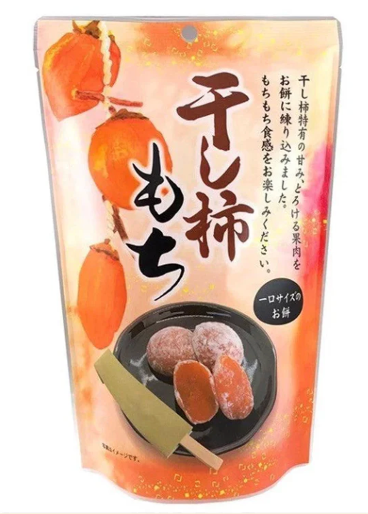 SEIKI Dried Persimmon Flavour Mochi Stand Pack 130g