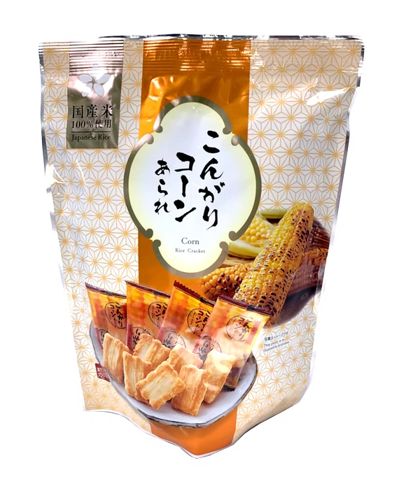 Morihaku Crispy Corn Rice Crackers 32G