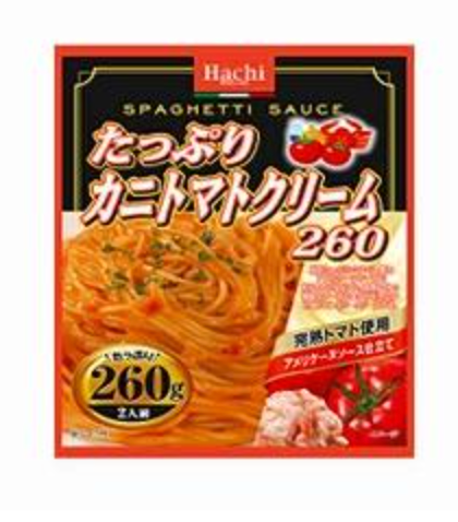 Hachi Instant Spaghetti Sauce Crab & Creamy Tomato 260g