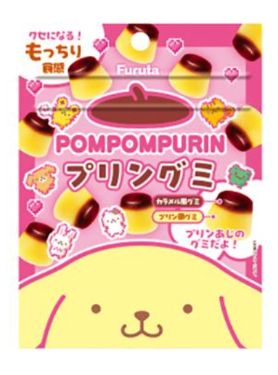 Furuta Pom Pom Purin Pudding Gummy 28G