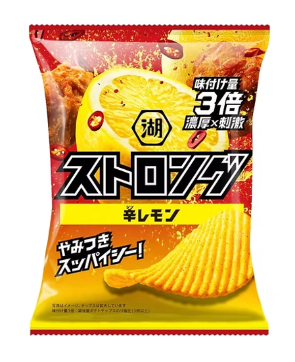 KOIKEYA Strong Chips - Spicy Lemon Flavor 53g
