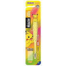 Pikachu Reach Kids Toothbrush -Soft