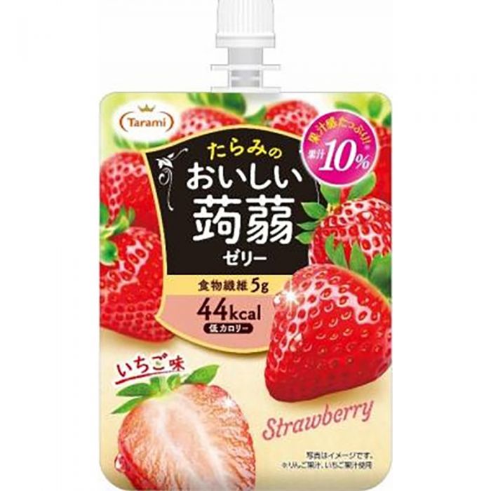 Tarami Low Calorie Konjac Jelly (Strawberry Flavor) 150g