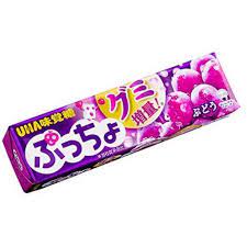 UHA PUCCHO STICK GRAPE 50G