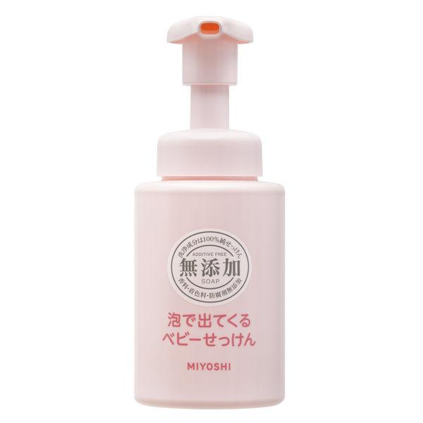 Miyoshi soap 无添加泡沫状婴儿用香皂 250ml