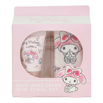 Sanrio co-branded Hand Cream & Hand Towel Set My Melody