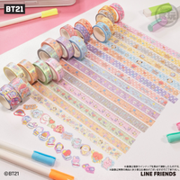 万代 BT21 美纹纸胶带 食玩