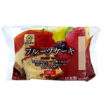 Rum flavored adult fruit cake