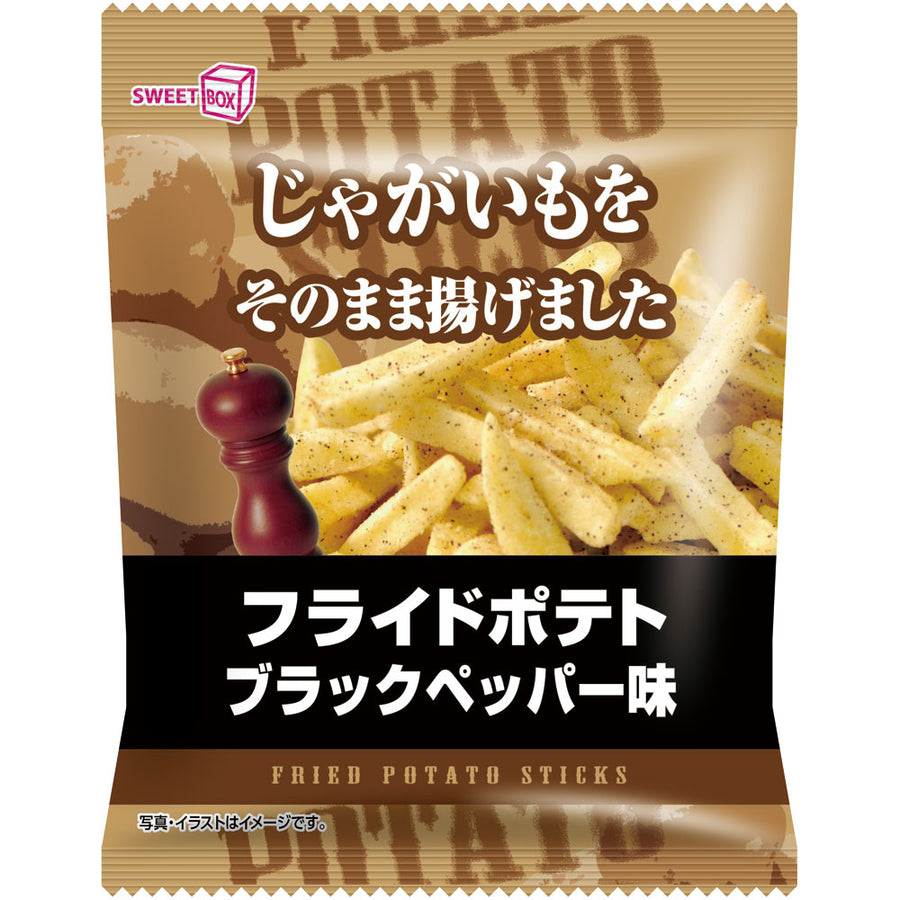 SWEET BOX FRIED POTATO STICKS BLACK PEPPER FLAVOR 42G