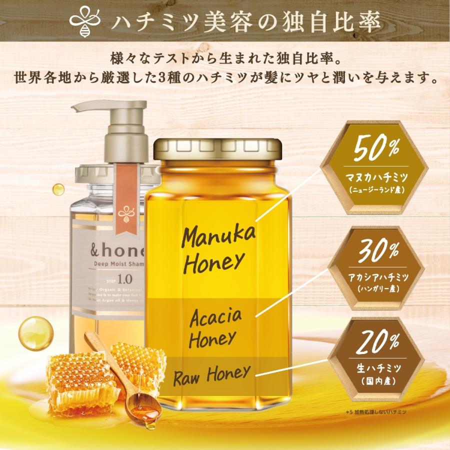 日本&HONEY蜂蜜深层滋润 洗发水