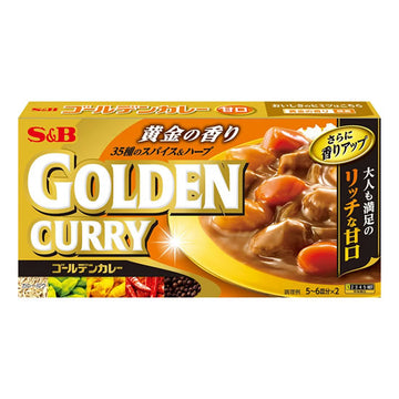 S&B golden curry 198g sweet