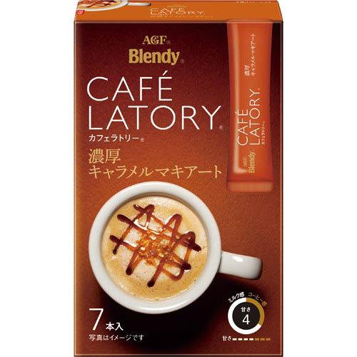 AGF BLENDY Caramel Macchiato Instant Coffee