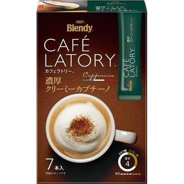 AGF Blendy Cafe Latory Stick Rich Creamy Cappucino 7P 77G