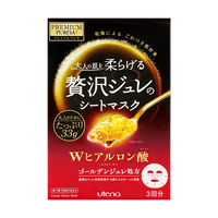 UTENA Premium Puresa Golden Jelly(GELEE) Mask Hyaluronic Acid 3sheets