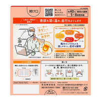 Kao MegRhythm steam heating sheet type to stick directly to the skin 8 sheets