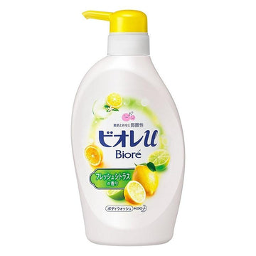 KAO Biore u fresh citrus scent body wash 480ml