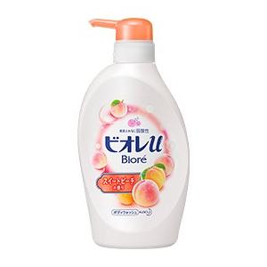 KAO Biore u Sweet Peach Fragrance Body wash 480ml