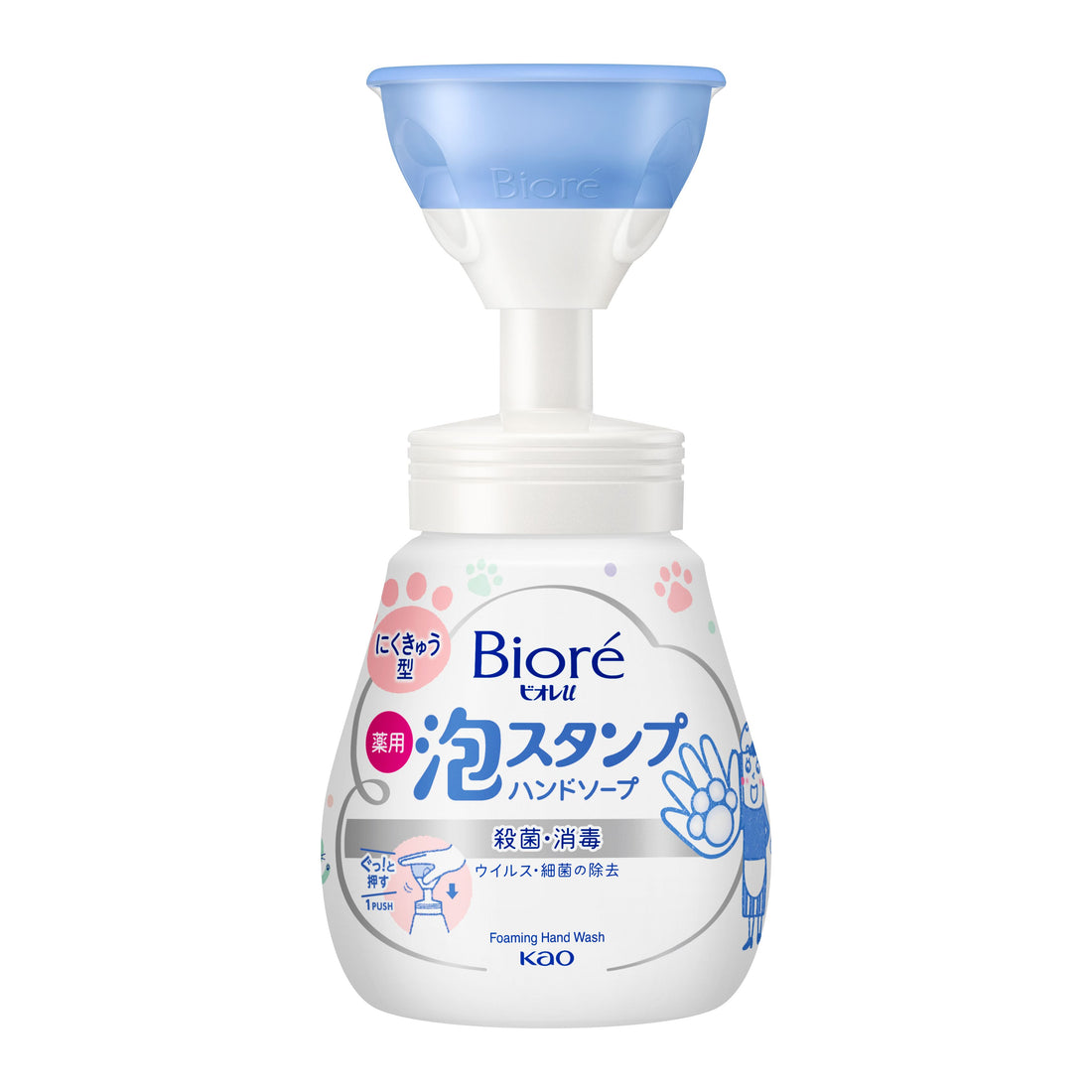 Kao Biore u Foam Stamp Hand Soap Nikukyu 240ml