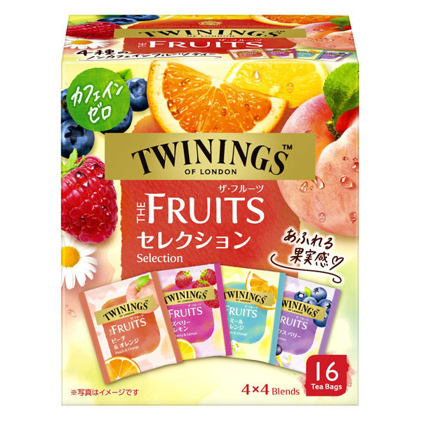 TWININGS FRUITS (4 KINDS SELECTION)