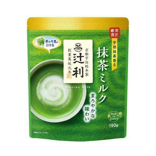 日本辻利京都宇治抹茶拿铁奶茶粉 190G